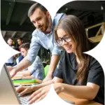 Team collaboration - business homepage