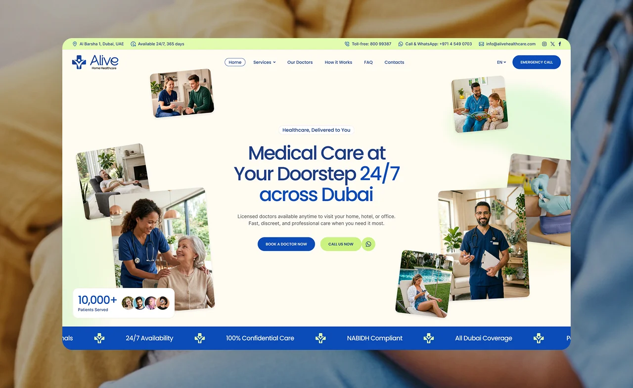 Medical Care at Your Doorstep across Dubai