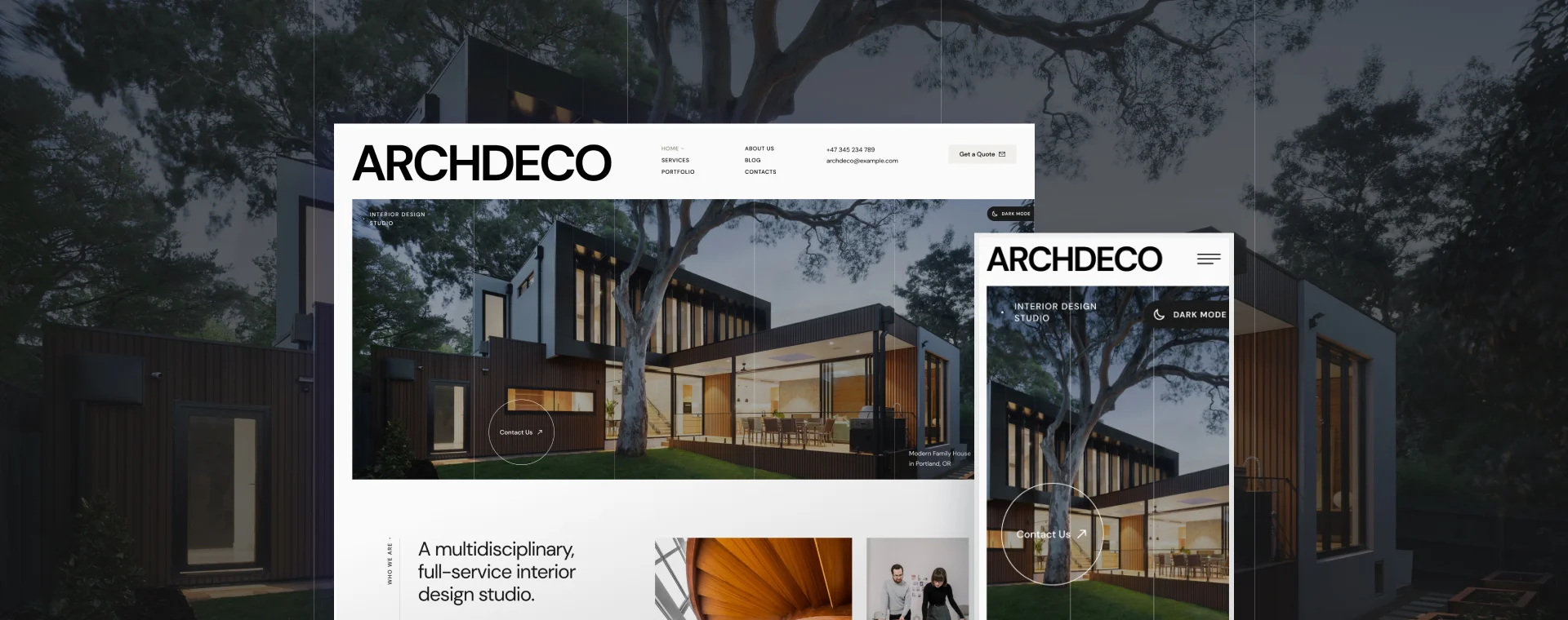 Sustainable Family Farmhouse — architecture project detail page