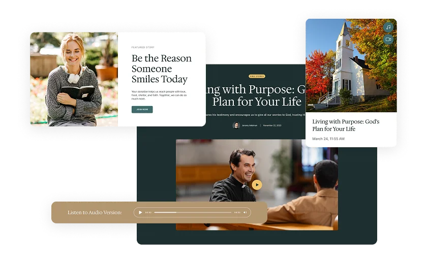 Church Sermons - Be the Reason Someone Smiles Today page
