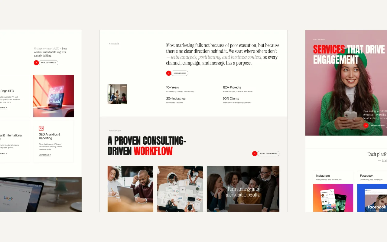 Consulting agency site — A Proven Consulting-Driven Workflow